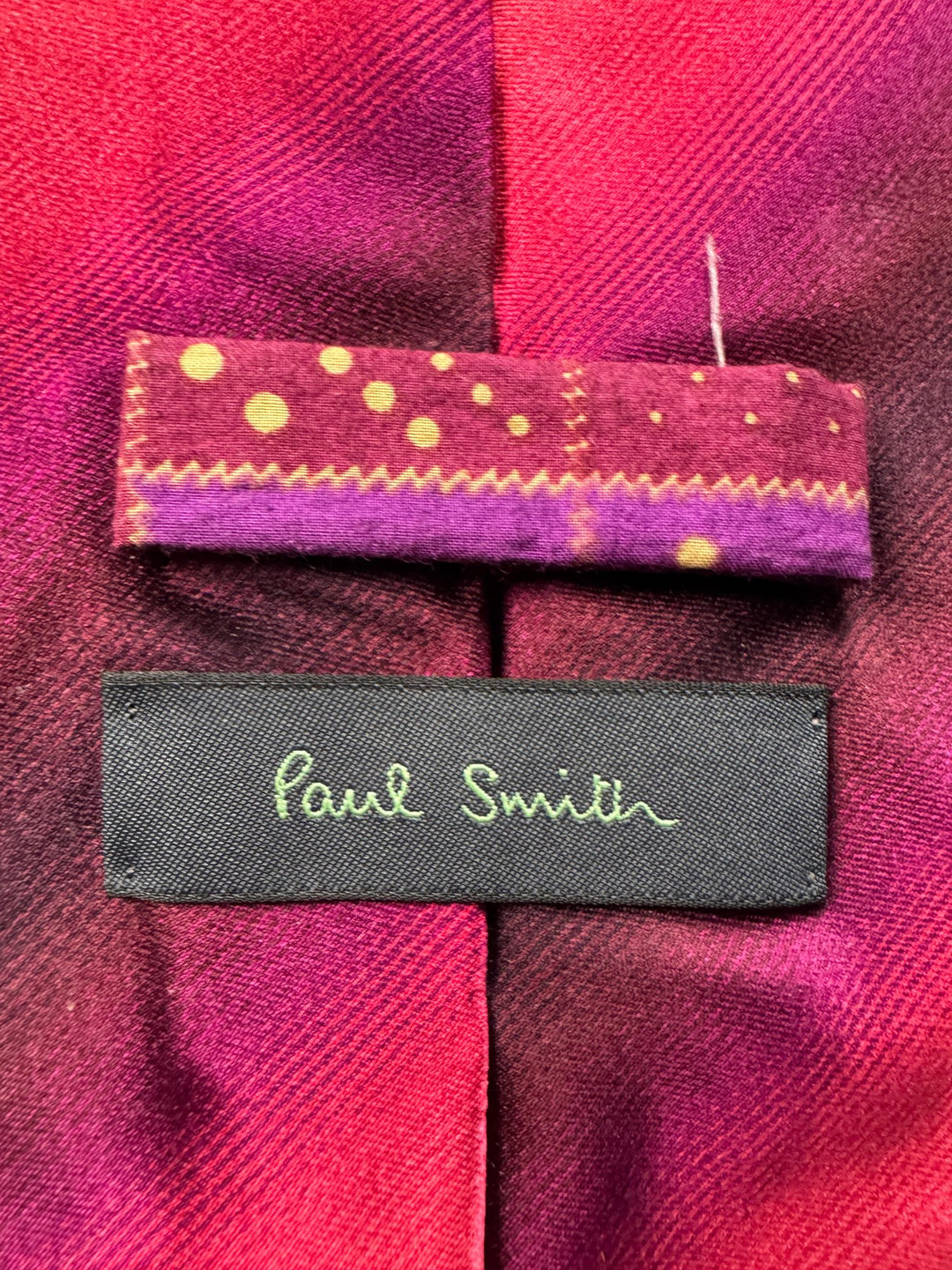 Paul Smith Silk Tie - Think Vintage Online Ltd
