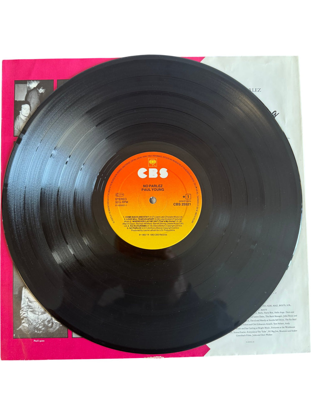 Paul Young No Parlez Vinyl Record - Good - Think Vintage ltd