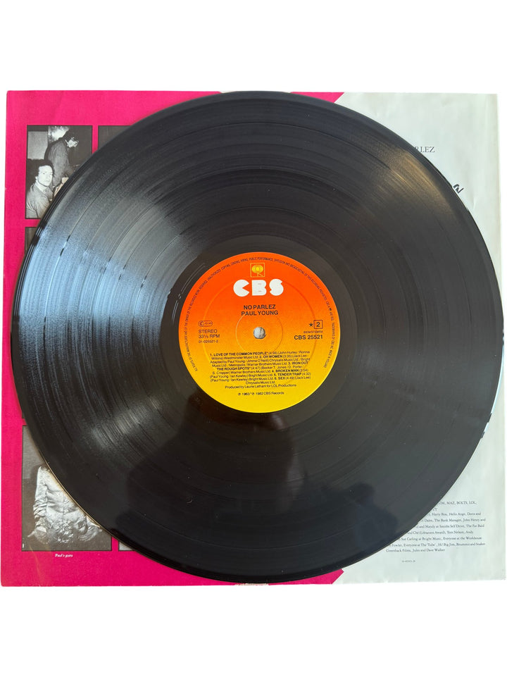 Paul Young No Parlez Vinyl Record - Good - Think Vintage ltd