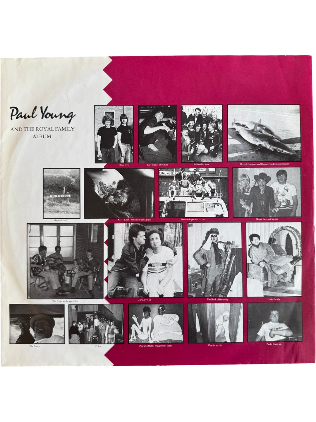 Paul Young No Parlez Vinyl Record - Good - Think Vintage ltd