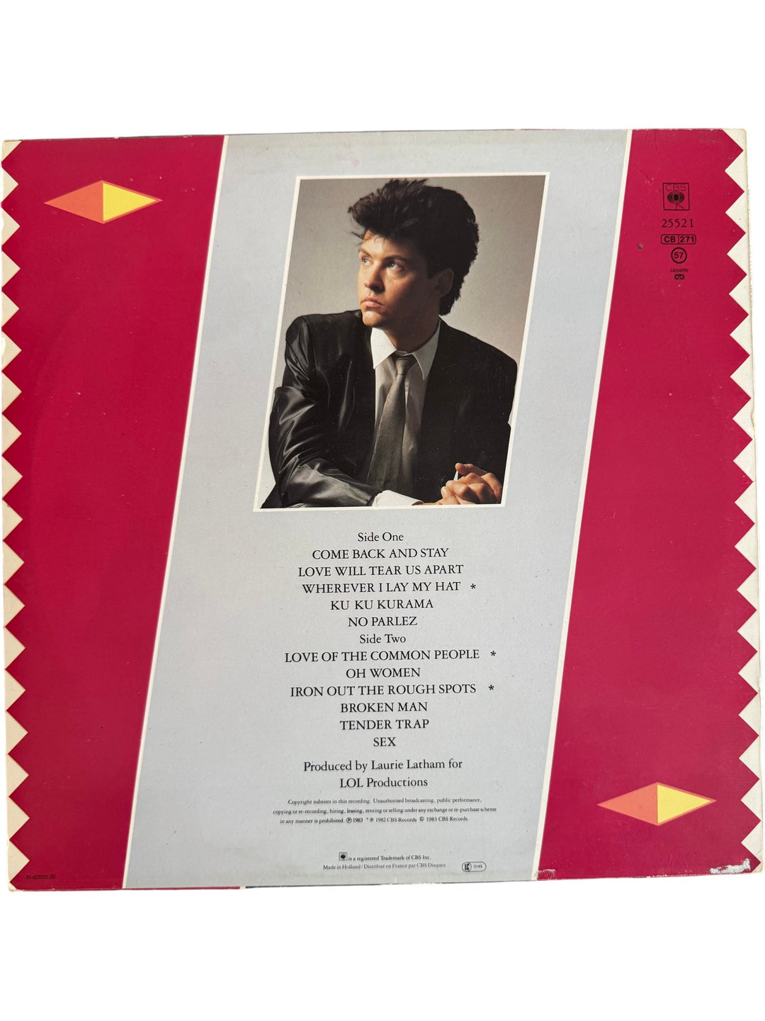 Paul Young No Parlez Vinyl Record - Good - Think Vintage ltd