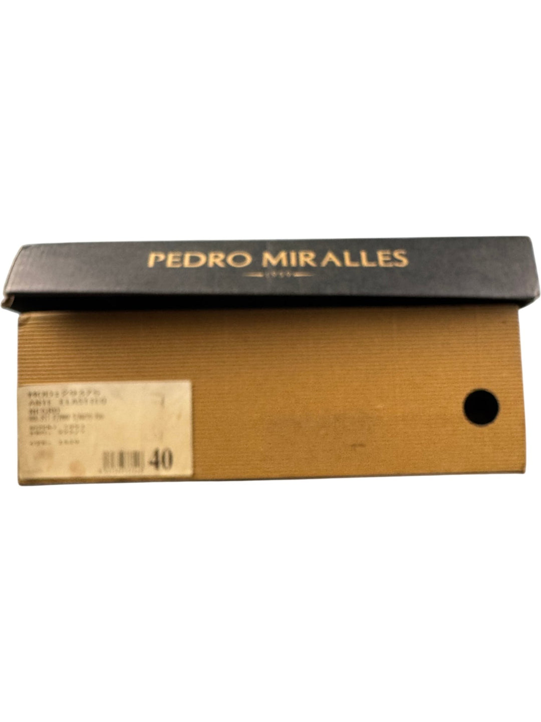 Pedro Miralles Black Heeled Boots - 6.5 - Think Vintage ltd