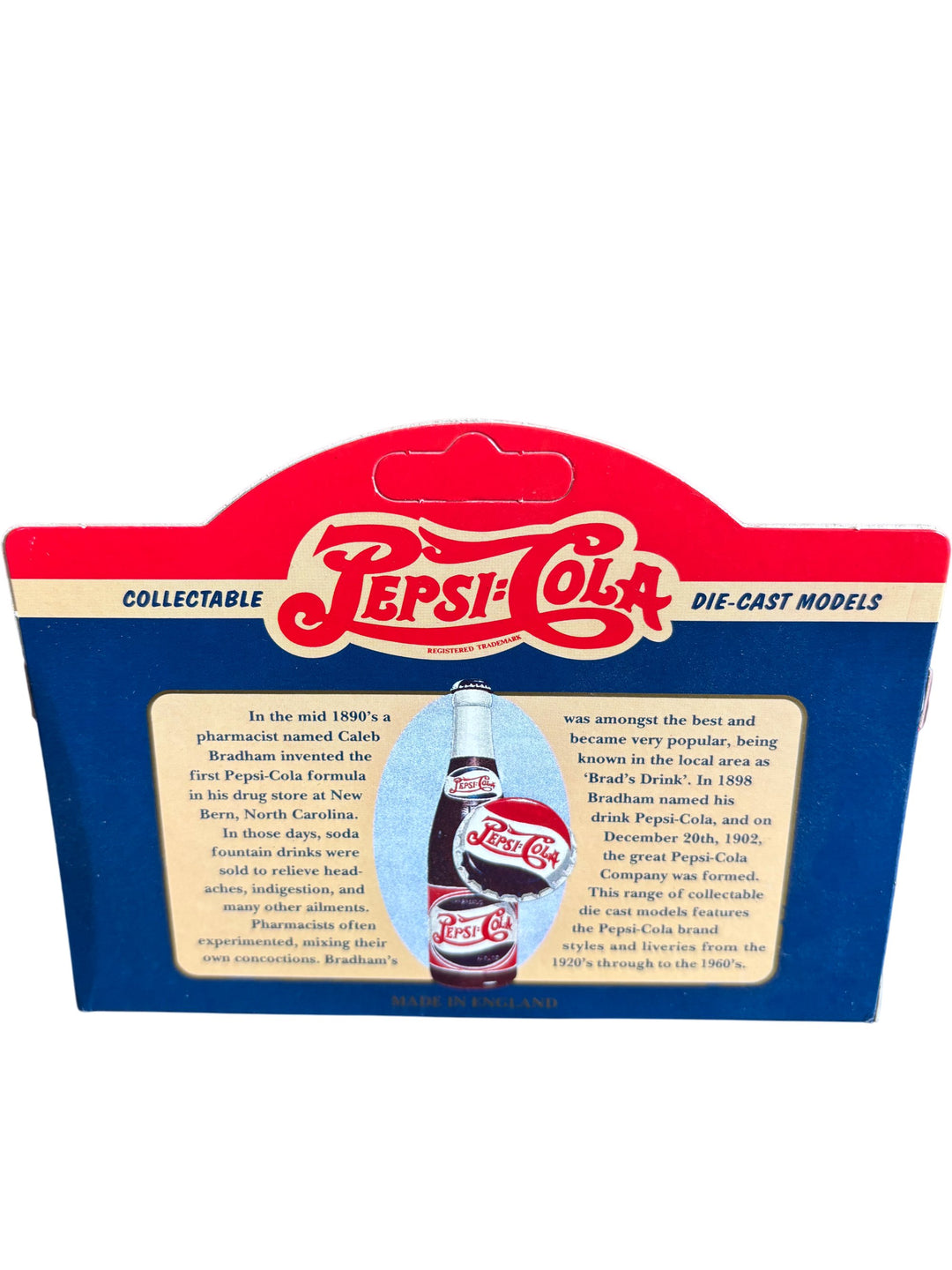 Pepsi-Cola 1926 Dennis Delivery Van Die-Cast Model - Think Vintage