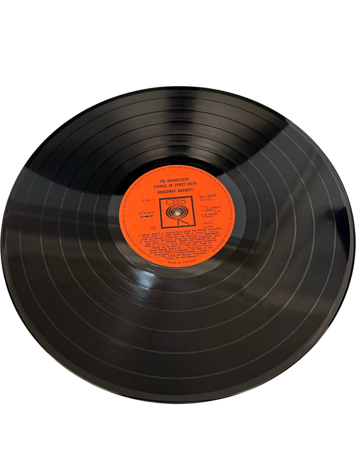 Percy Faith Broadway Bouquet Vinyl - Good - Think Vintage ltd