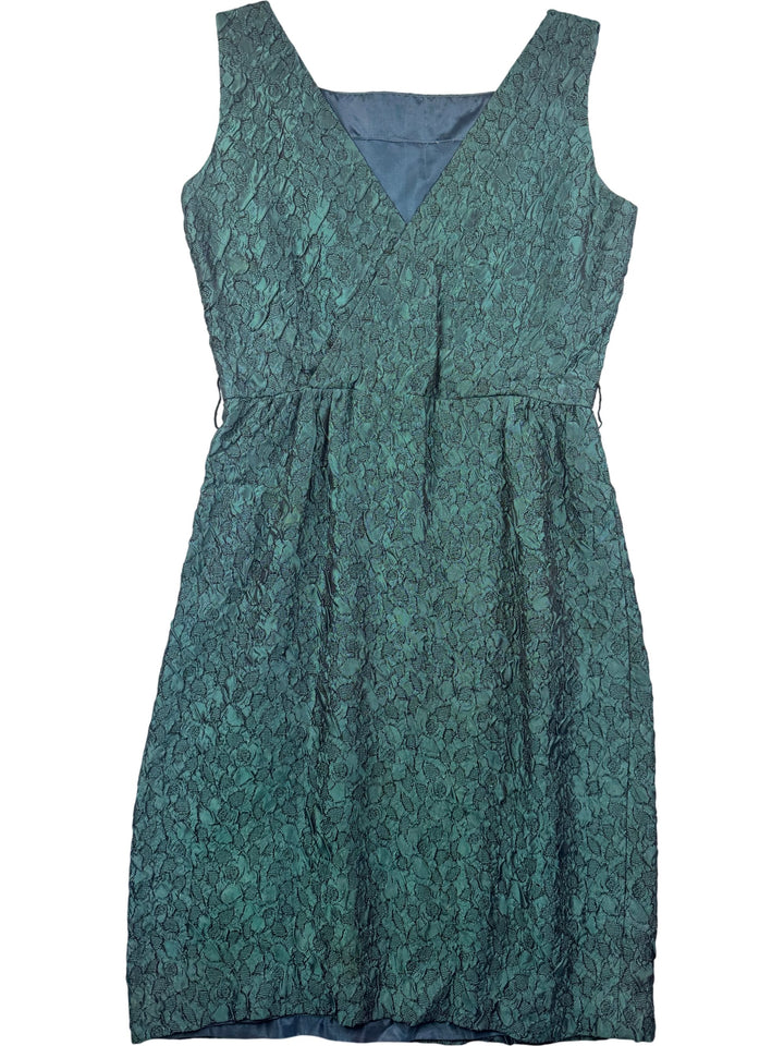 Perry Of Dublin Sleeveless Lace Dress - S - Think Vintage ltd