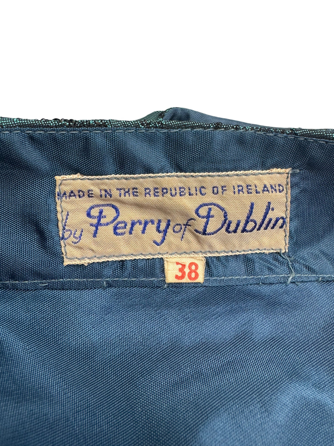 Perry Of Dublin Sleeveless Lace Dress - S - Think Vintage ltd