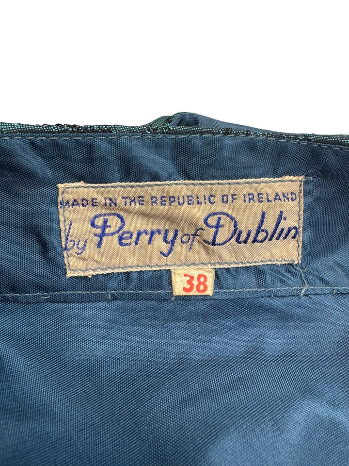 Perry Of Dublin Sleeveless Lace Dress - S - Think Vintage ltd