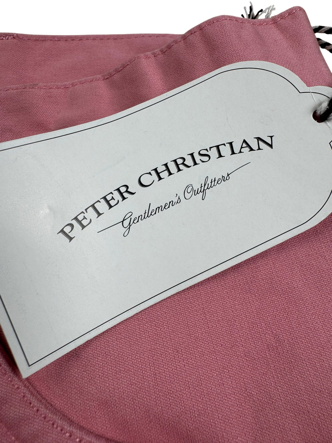 Peter Christian Pink Chinos -W36 - Think Vintage ltd