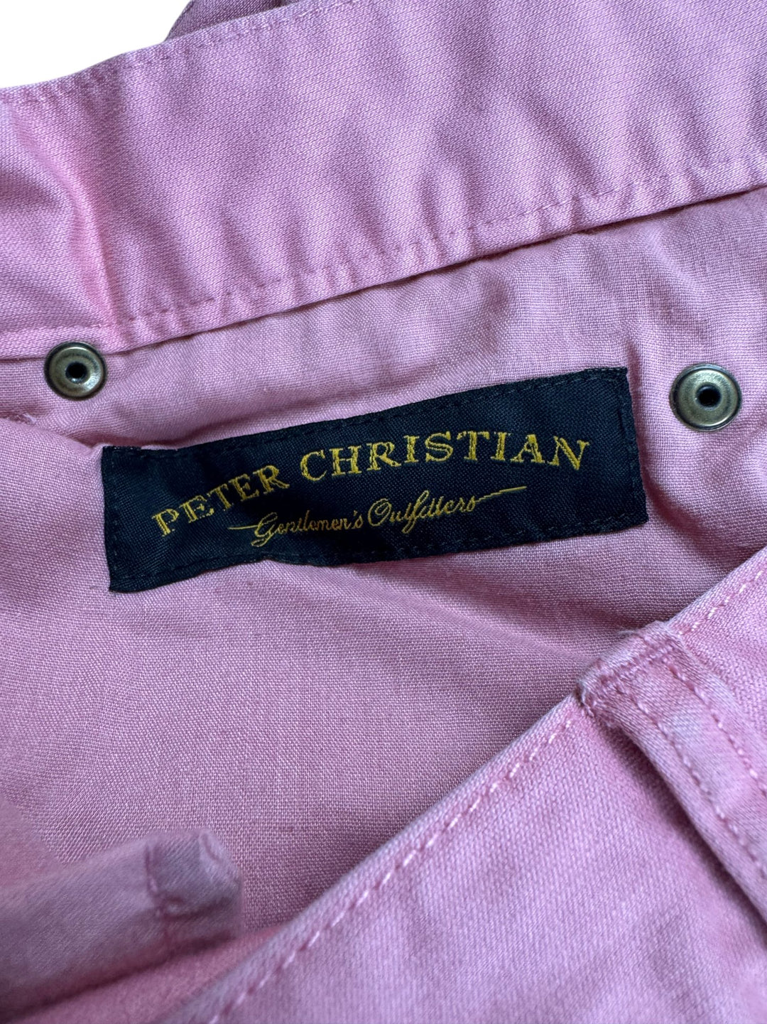 Peter Christian Pink Chinos -W36 - Think Vintage ltd