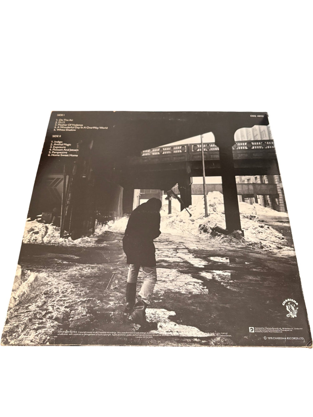 Peter Gabriel Charisma Records Vinyl - Good - Think Vintage ltd