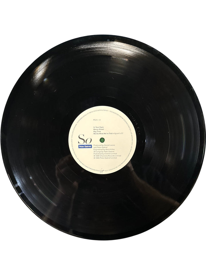 Peter Gabriel So Album Vinyl - Think Vintage
