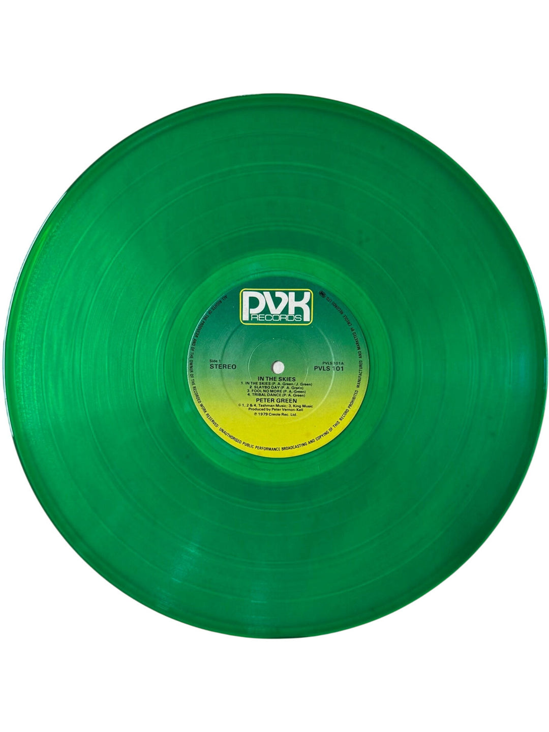 Peter Green In The Skies Vinyl Record - Very Good