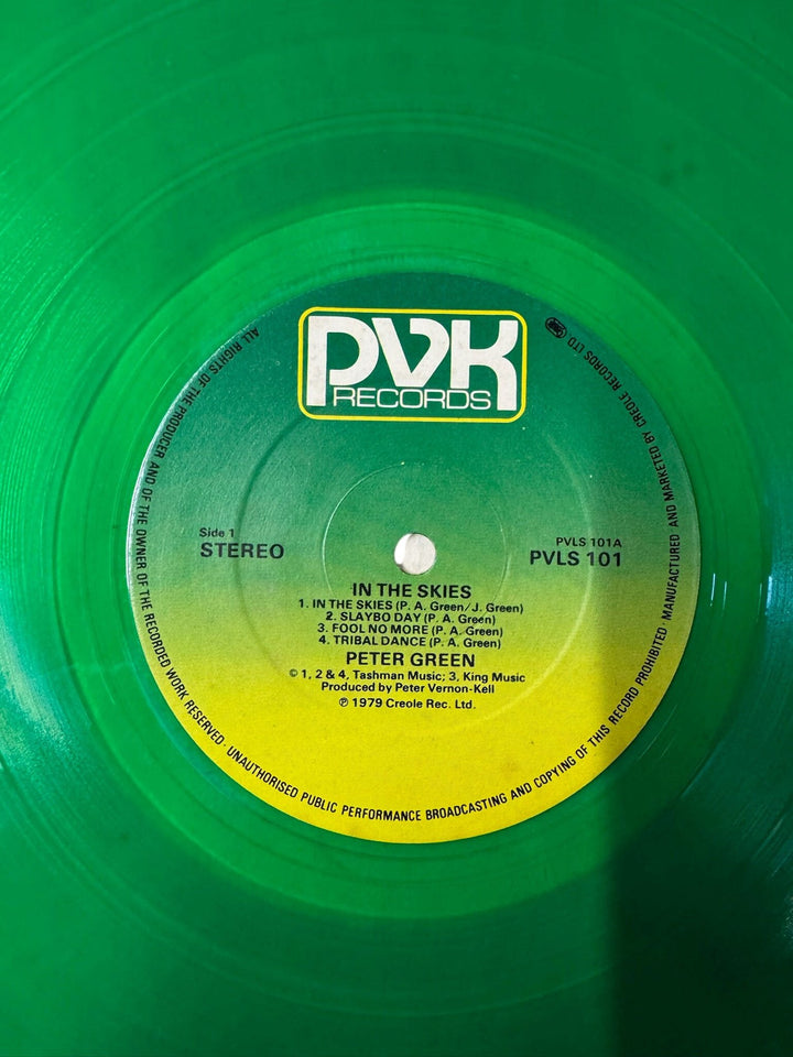 Peter Green In The Skies Vinyl Record - Very Good