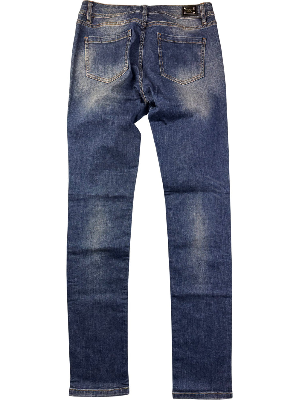 Philipp Plein Blue Washed Jegging Jeans - W30 - Think Vintage ltd
