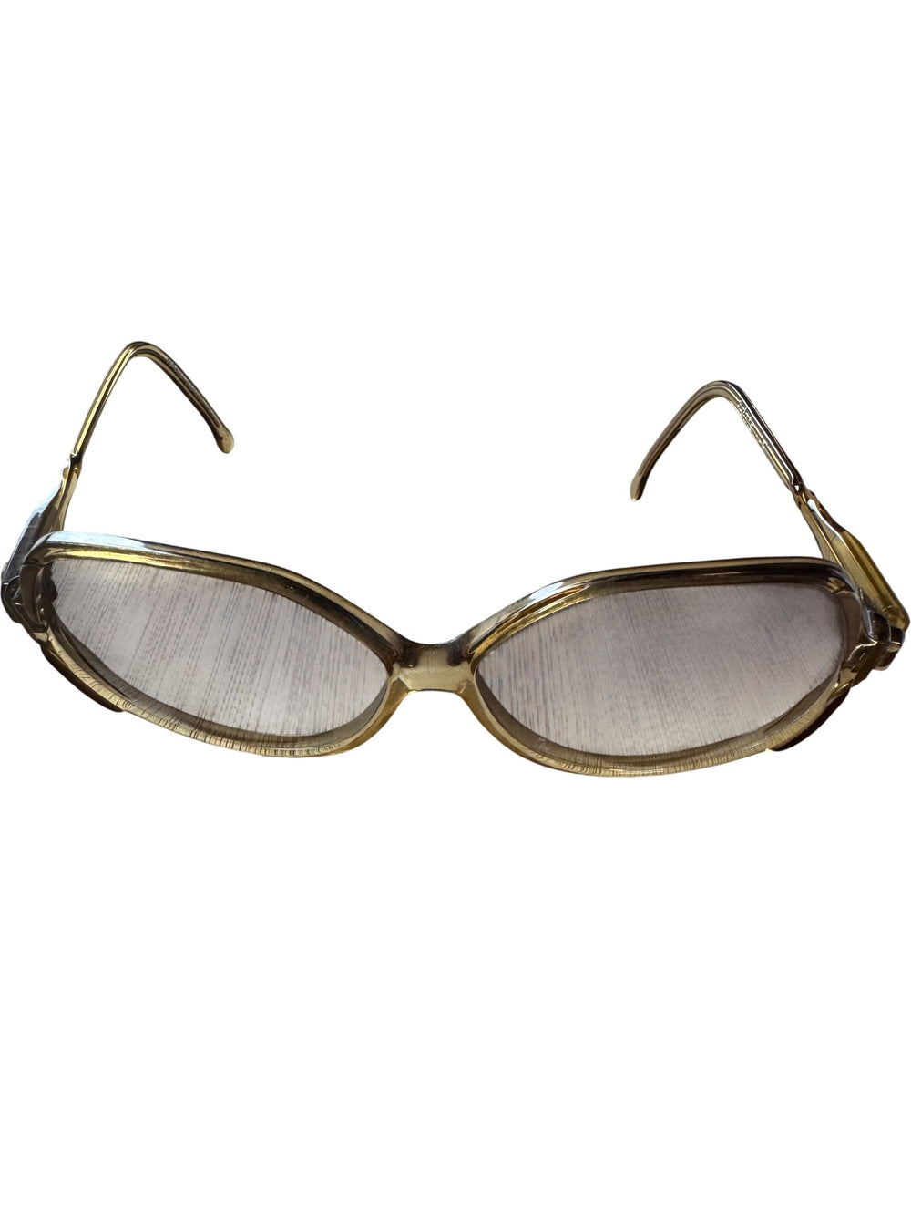 Pierre Cardin Oversized Brown Sunglasses - Think Vintage ltd