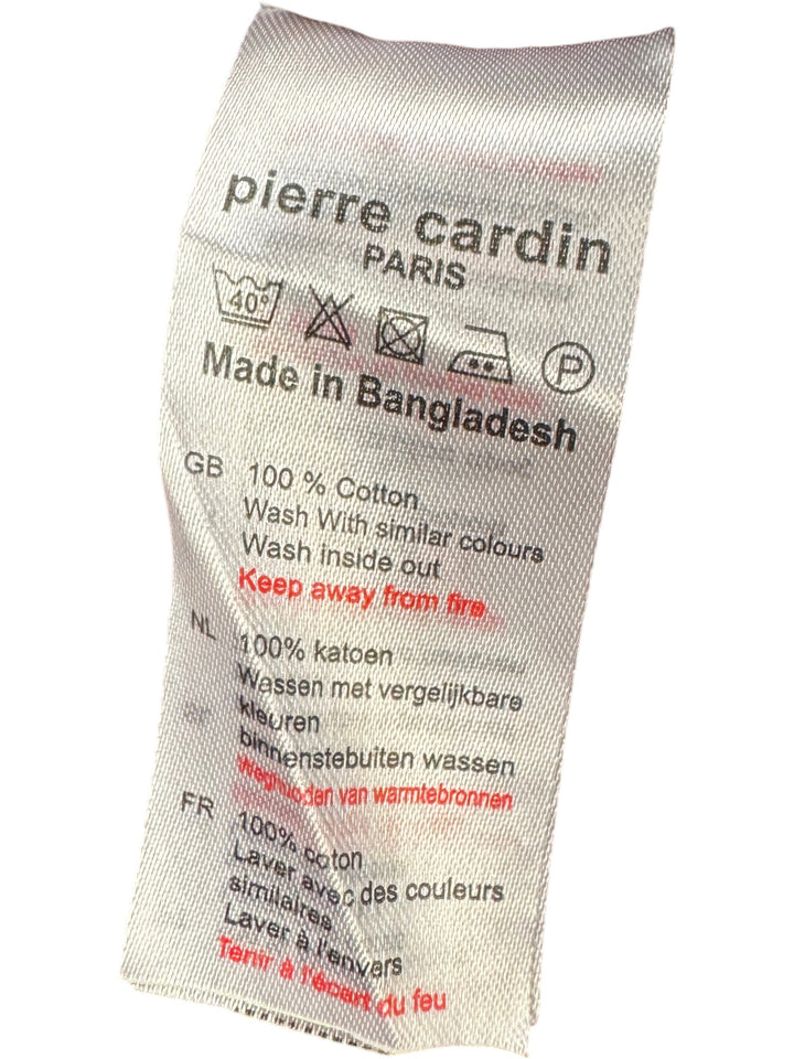 Pierre Cardin Paisley Long Sleeved Shirt - L - Think Vintage