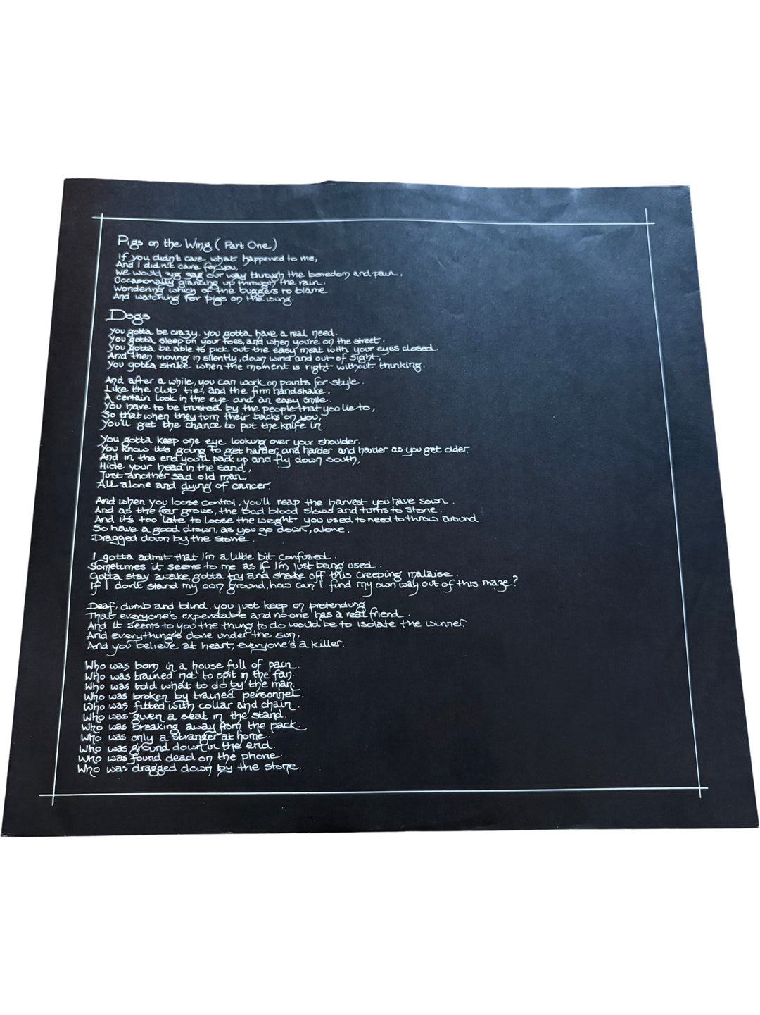 Pink Floyd 1970s Album Cover Art Vinyl Record - Good - Think Vintage ltd
