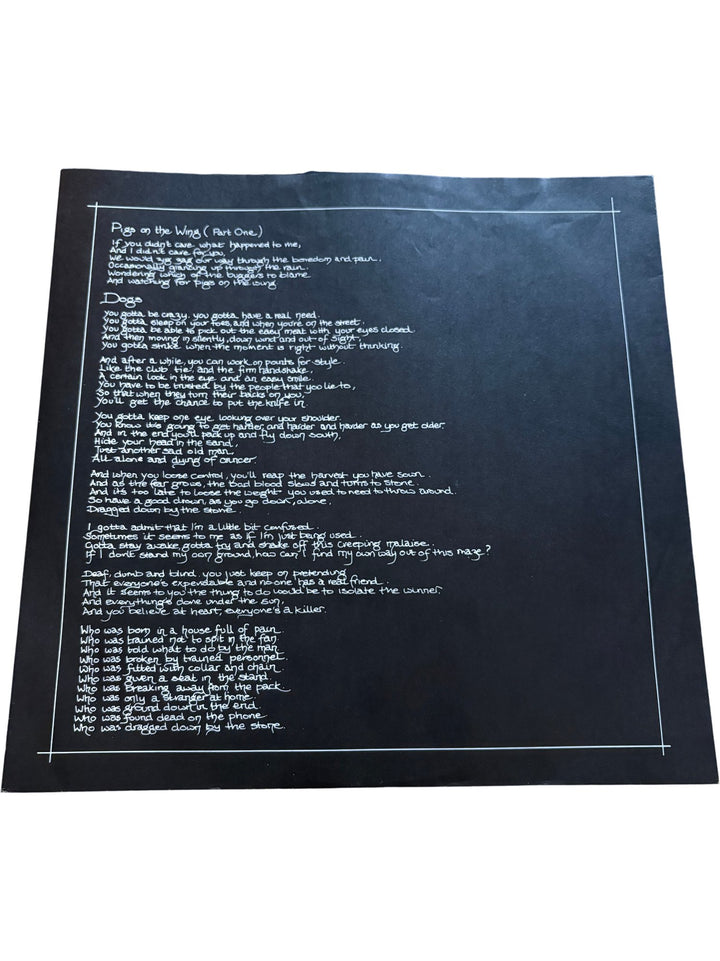 Pink Floyd 1970s Album Cover Art Vinyl Record - Good - Think Vintage ltd