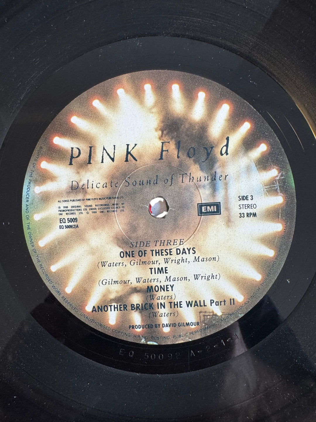 Pink Floyd Delicate Sound Of Thunder Vinyl - Fair - Think Vintage ltd