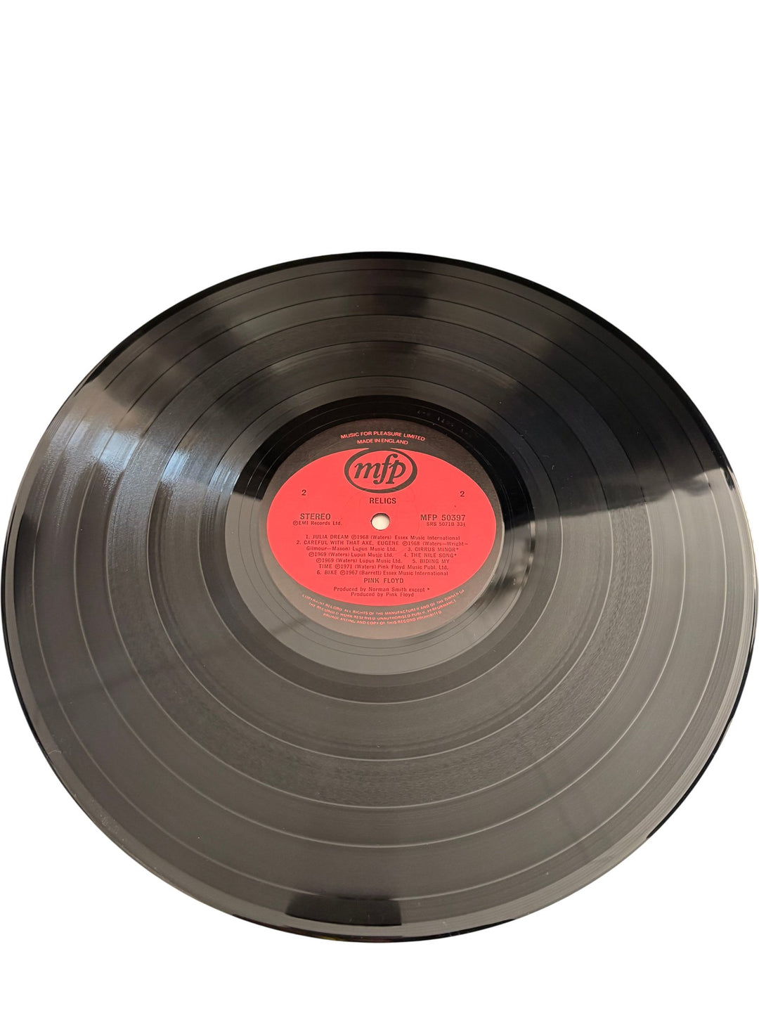 Pink Floyd Relics Vinyl Record - Fair - Think Vintage ltd