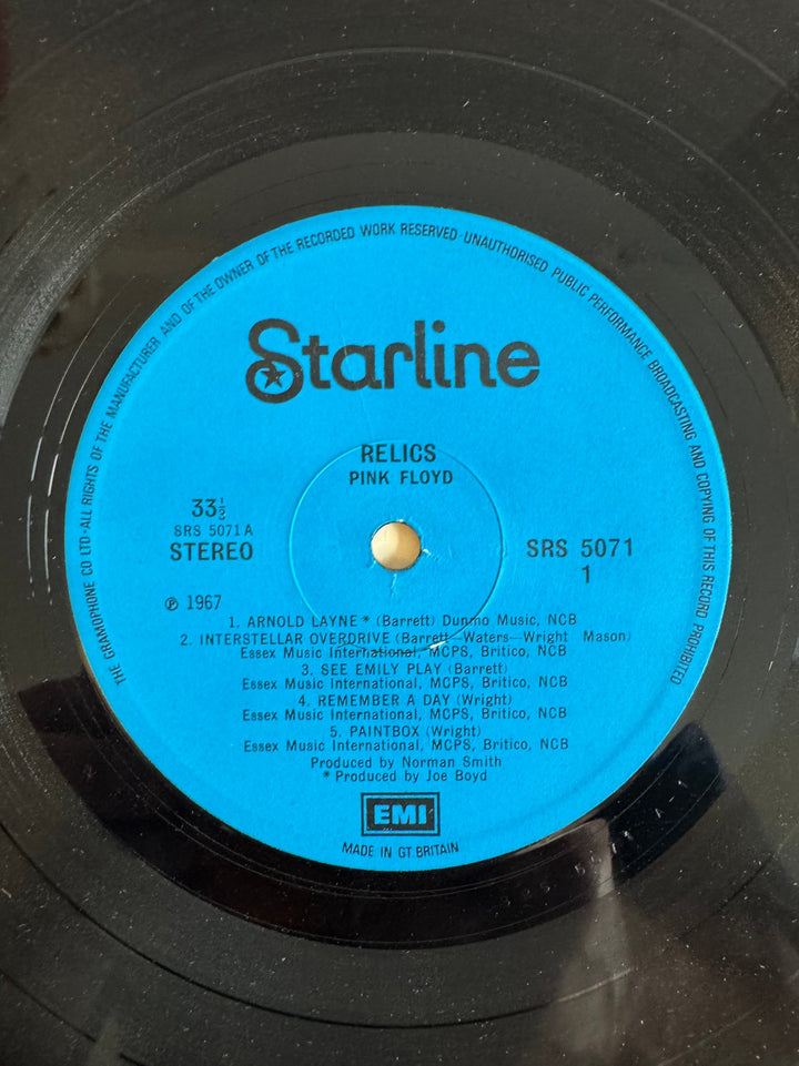 Pink Floyd Relics Vinyl Record - Fair - Think Vintage ltd