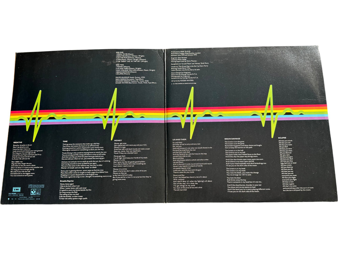 Pink Floyd The Dark Side Of The Moon Vinyl - Fair - Think Vintage ltd