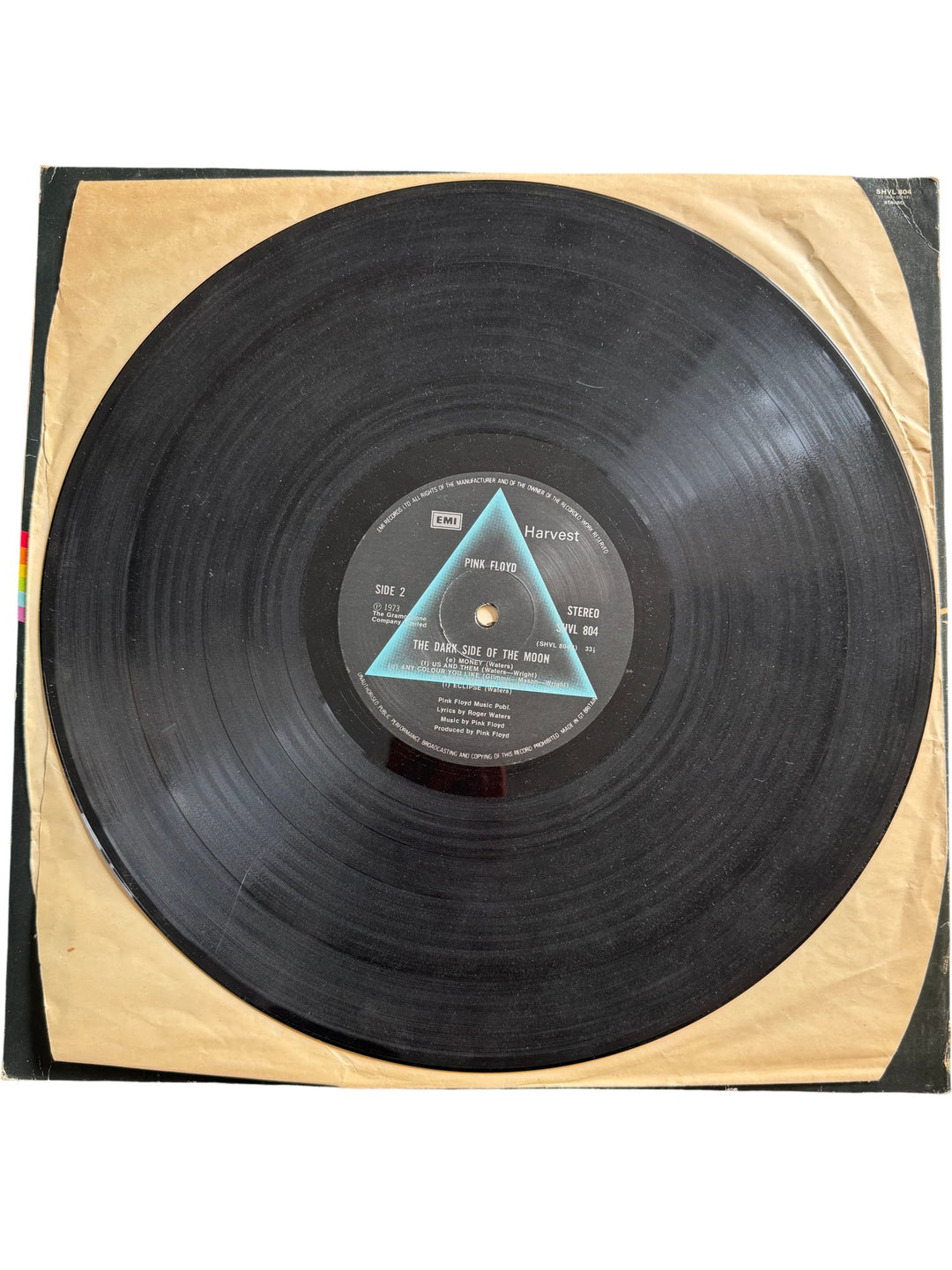 Pink Floyd The Dark Side Of The Moon Vinyl - Fair - Think Vintage ltd