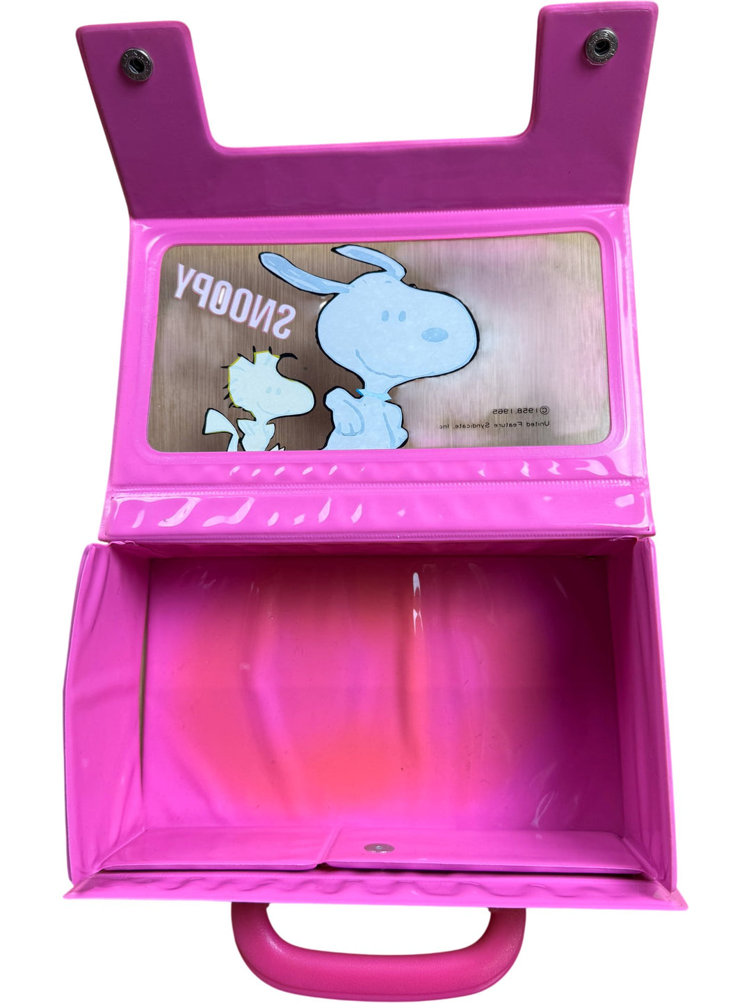 Pink Snoopy Lunch Box - Think Vintage ltd