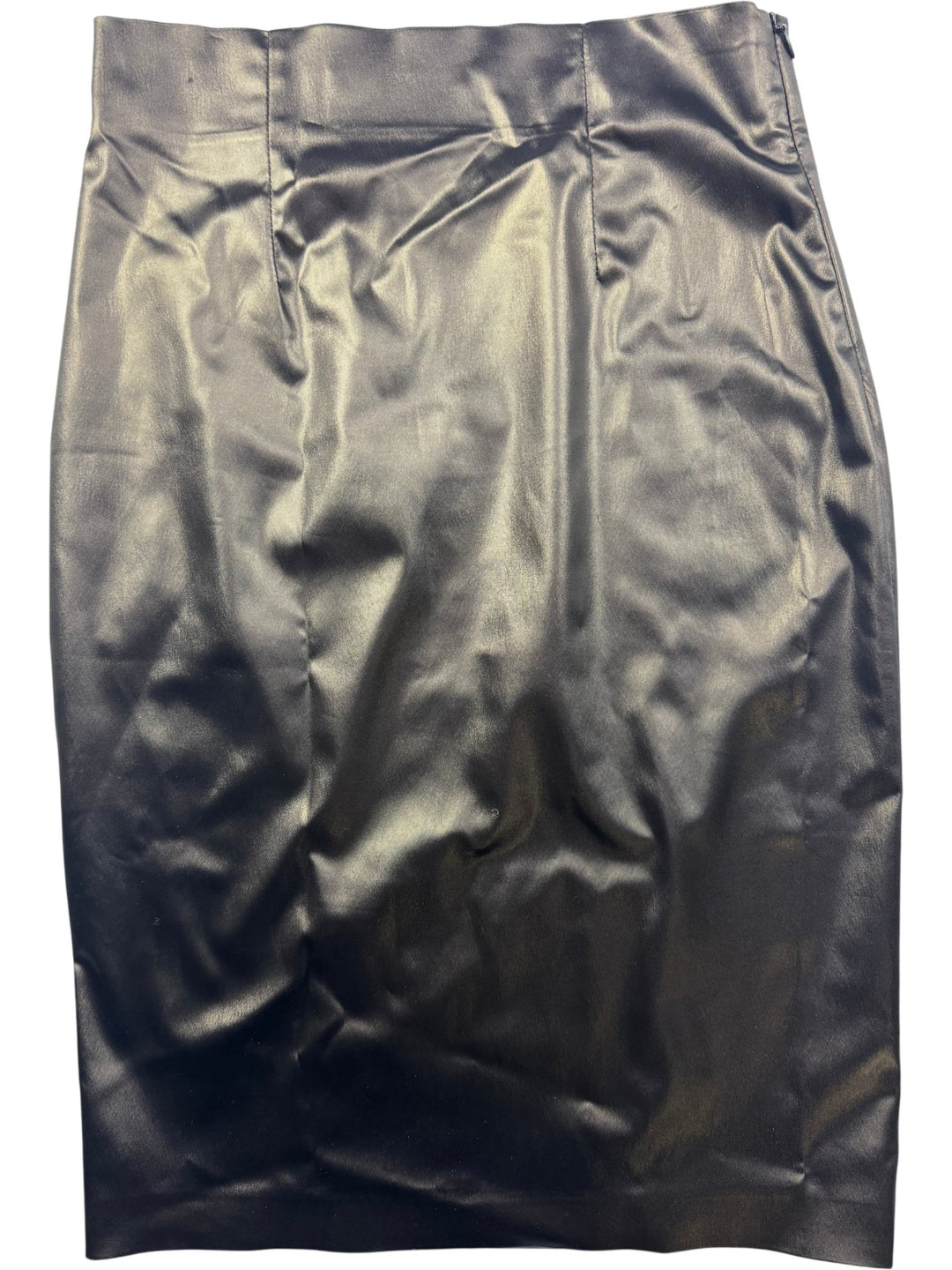 Pinko Black High-Waisted Midi Skirt - W28 - Think Vintage ltd