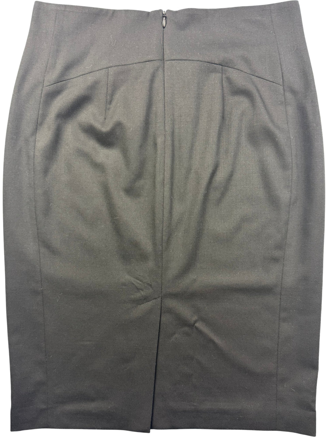 Pinko Black Wool Pencil Skirt - W30 - Think Vintage ltd