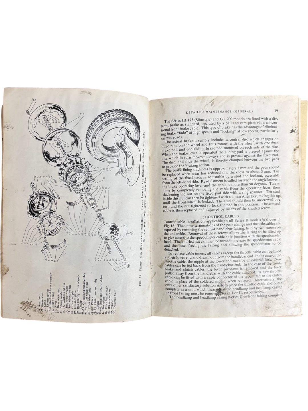 Pitman Motor Cyclists' Library Second Book of Lambretta LI TV GT 200 Models - Think Vintage