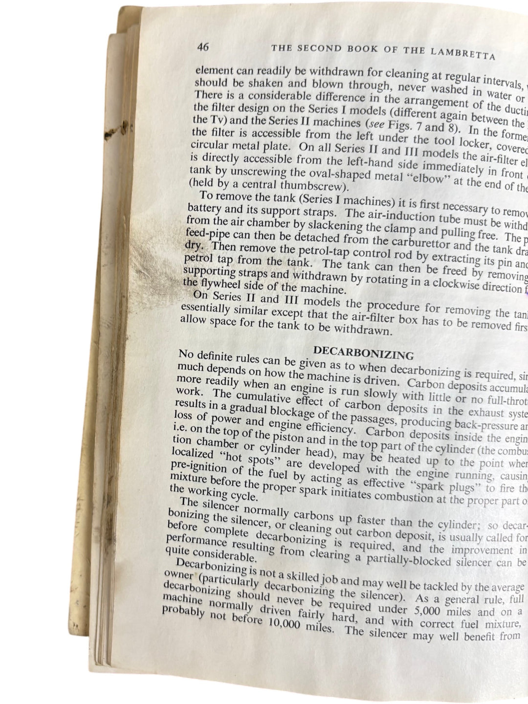 Pitman Motor Cyclists' Library Second Book of Lambretta LI TV GT 200 Models - Think Vintage ltd