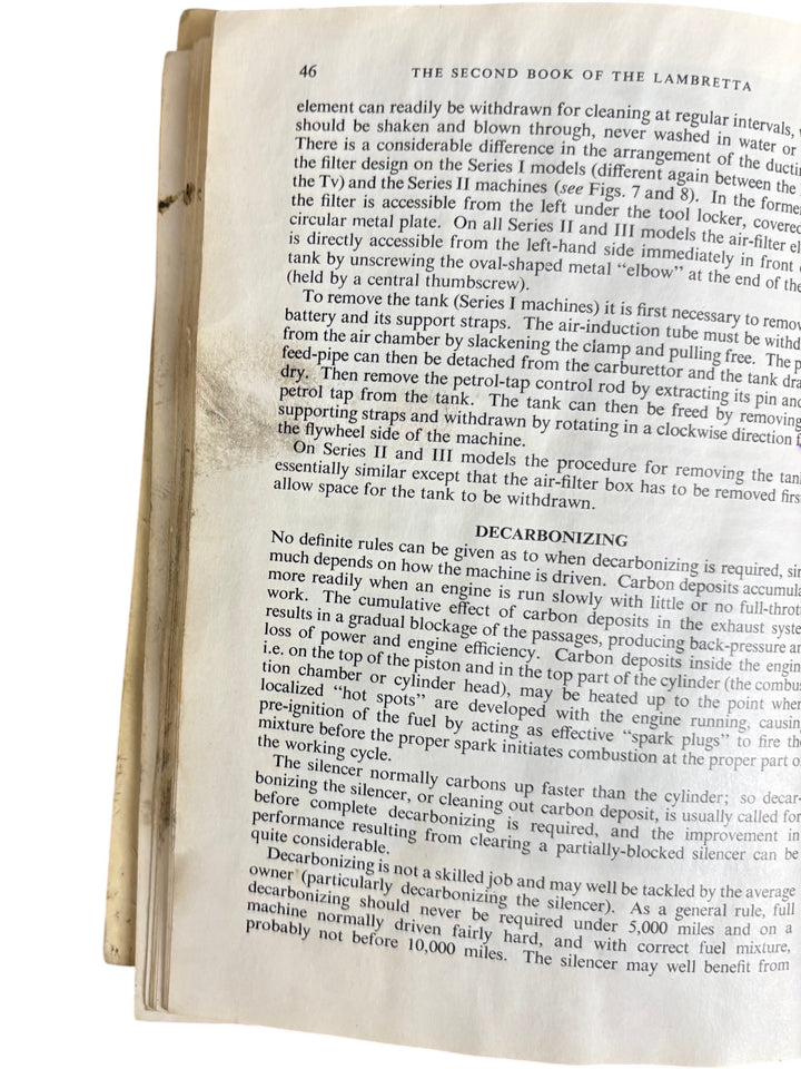 Pitman Motor Cyclists' Library Second Book of Lambretta LI TV GT 200 Models - Think Vintage ltd