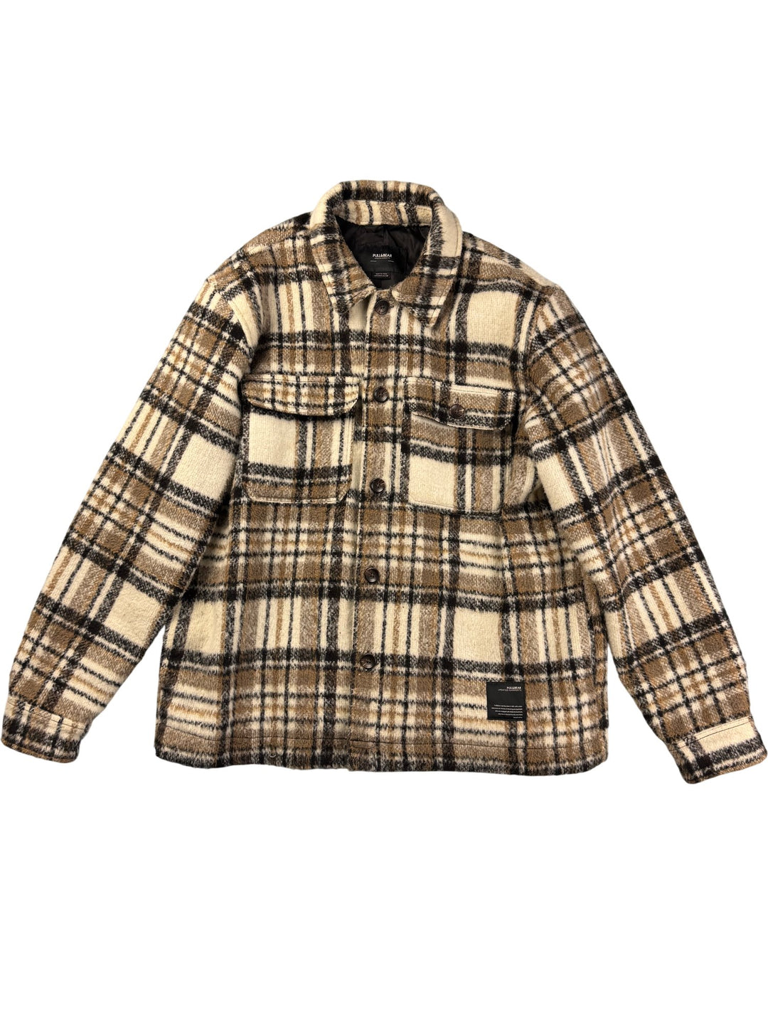 Plaid Trucker Jacket - L - Think Vintage ltd