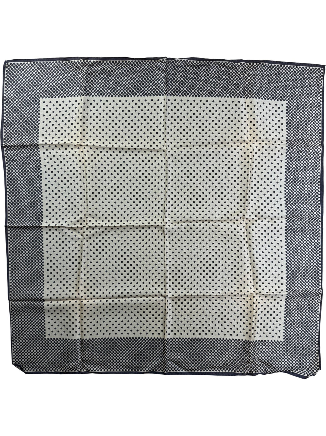 Polka Dot Acetate Square Scarf - Think Vintage ltd