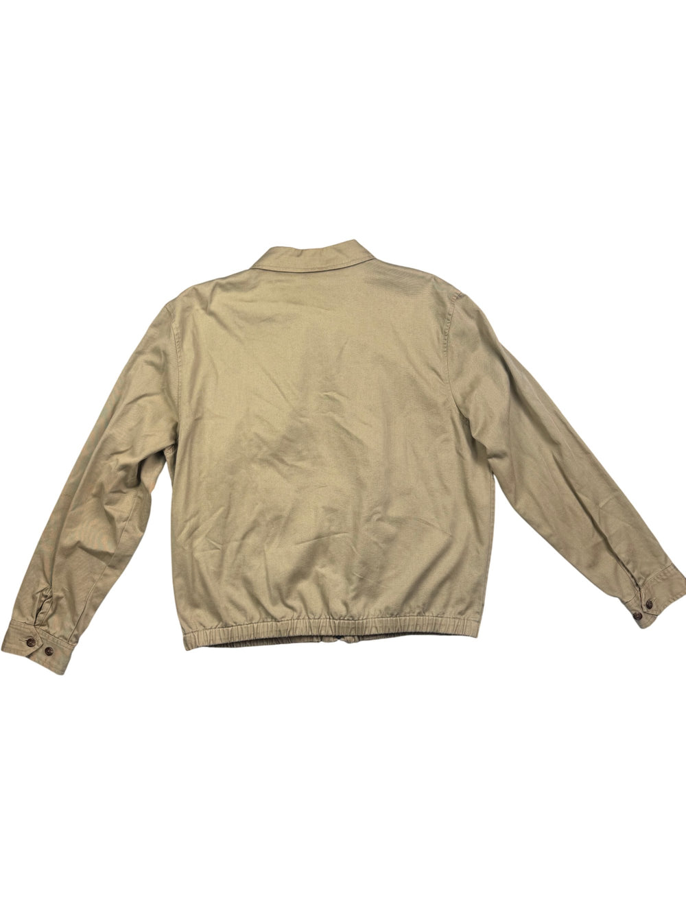 Polo Ralph Lauren Beige Cotton Jacket - L - Think Vintage