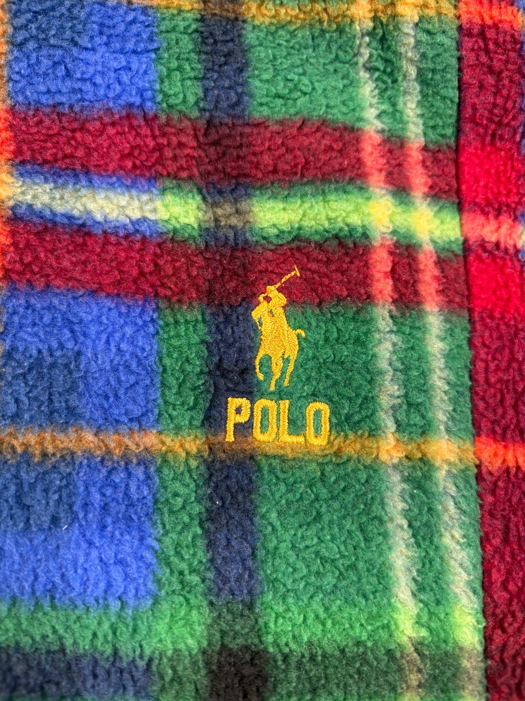 Polo Ralph Lauren Plaid Wool Jacket - L - Think Vintage