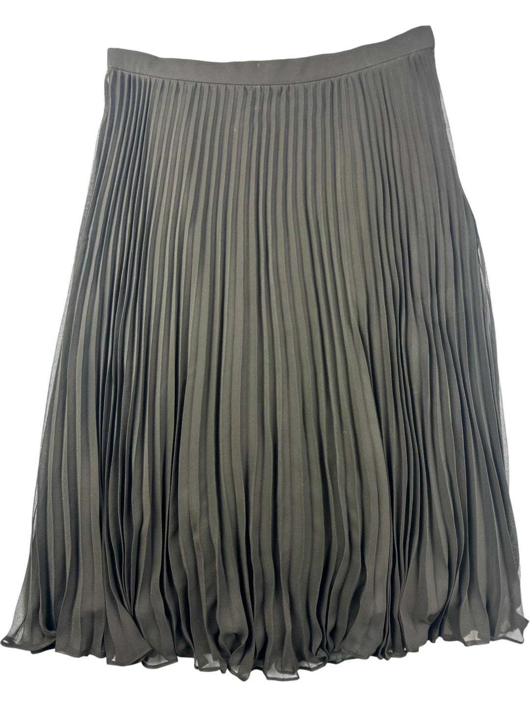Polo Ralph Lauren Pleated Chiffon Skirt - M - Think Vintage ltd