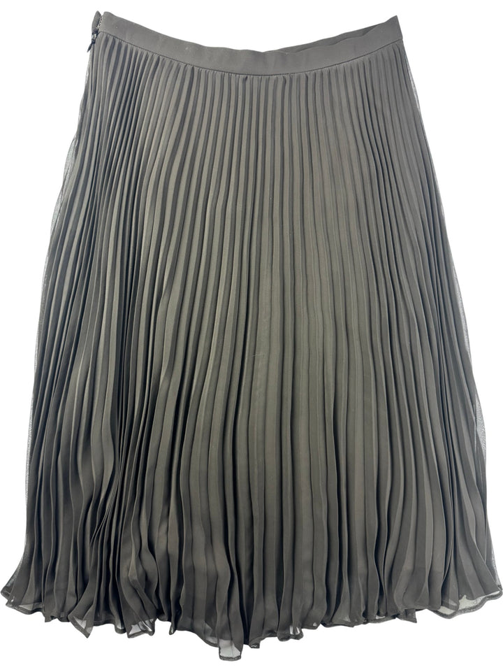 Polo Ralph Lauren Pleated Chiffon Skirt - M - Think Vintage ltd