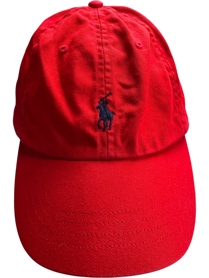 Polo Ralph Lauren Red Cap - Think Vintage ltd