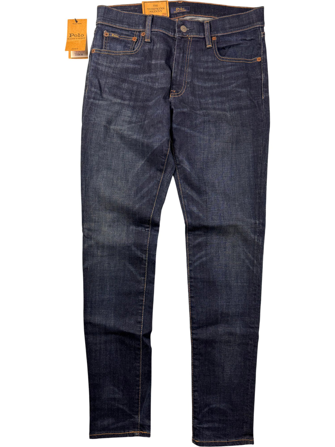 Polo Ralph Lauren Tompkins Skinny Jeans - W30 - Think Vintage ltd