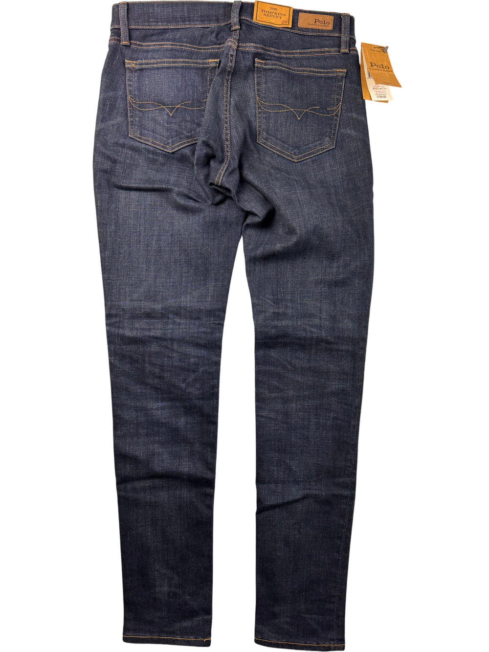 Polo Ralph Lauren Tompkins Skinny Jeans - W30 - Think Vintage ltd