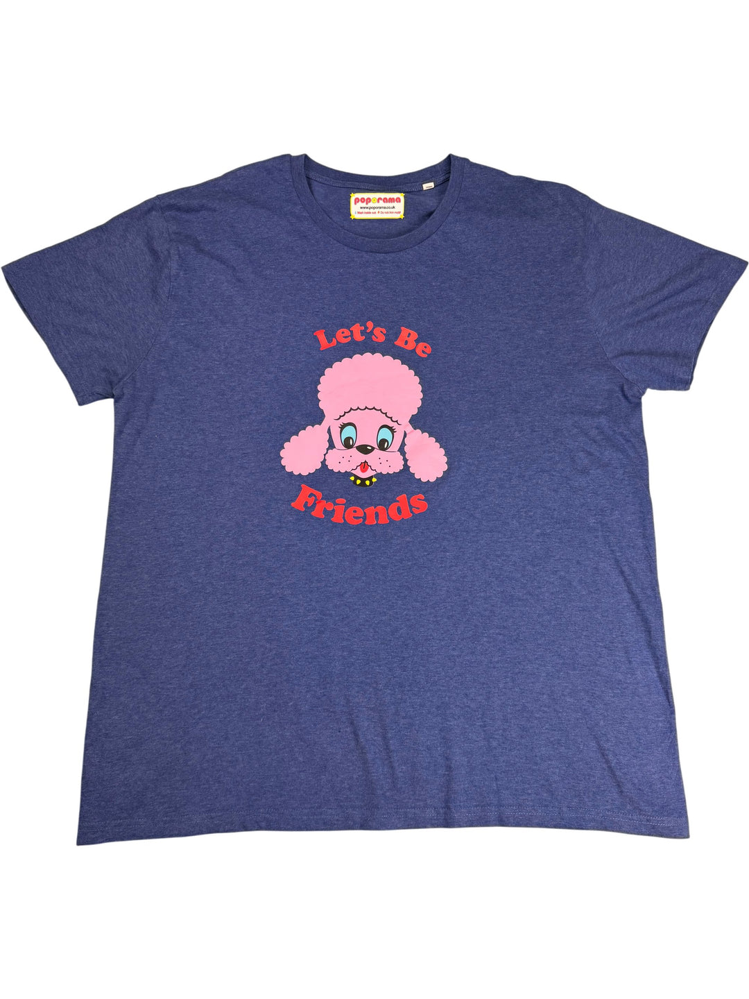 Poporama Blue Graphic T-Shirt - Think Vintage