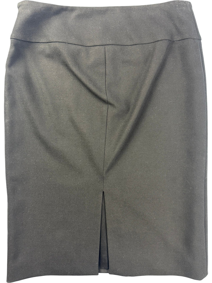 Prada Black Pencil Skirt - M - Think Vintage ltd