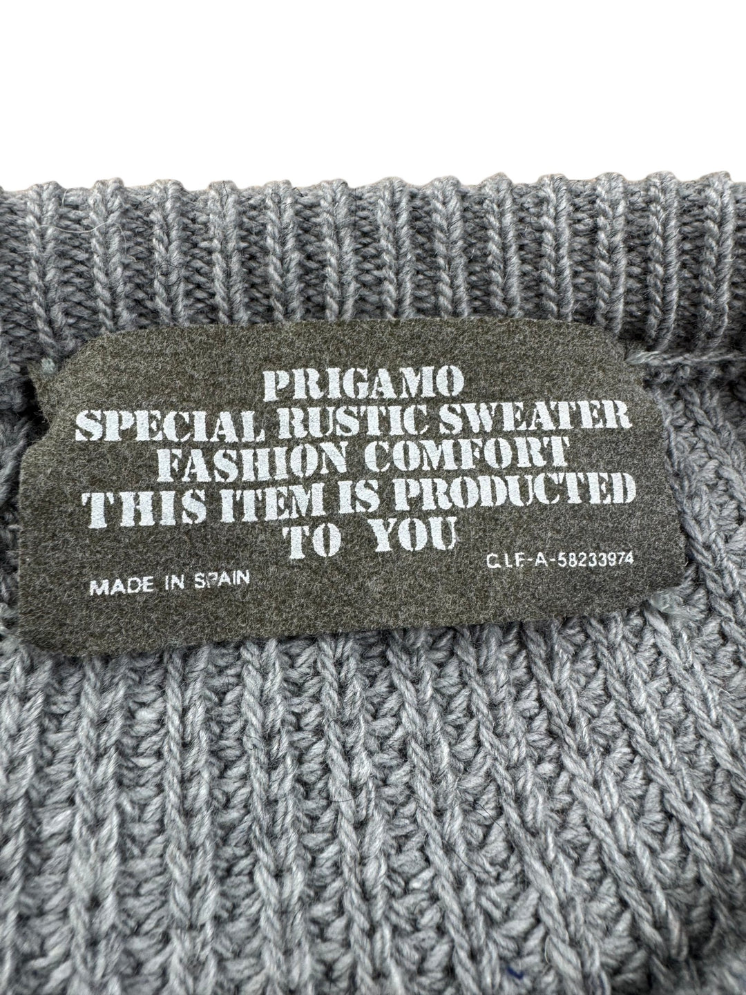 Prigamo North East Winter Sports Sweater - XL - Think Vintage ltd