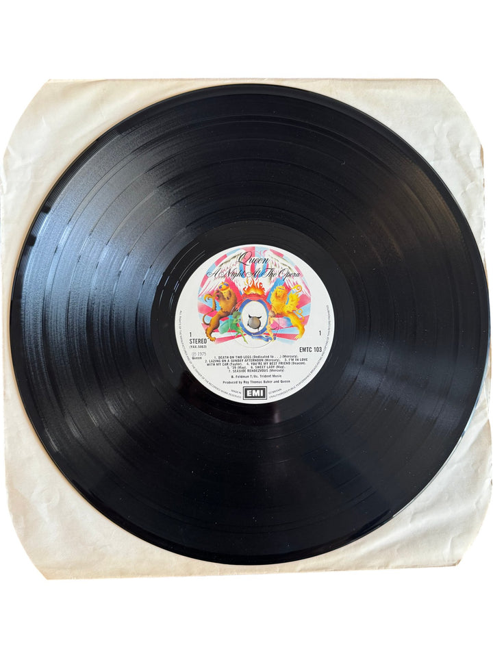 Queen A Night At The Opera Vinyl Record - Good - Think Vintage ltd