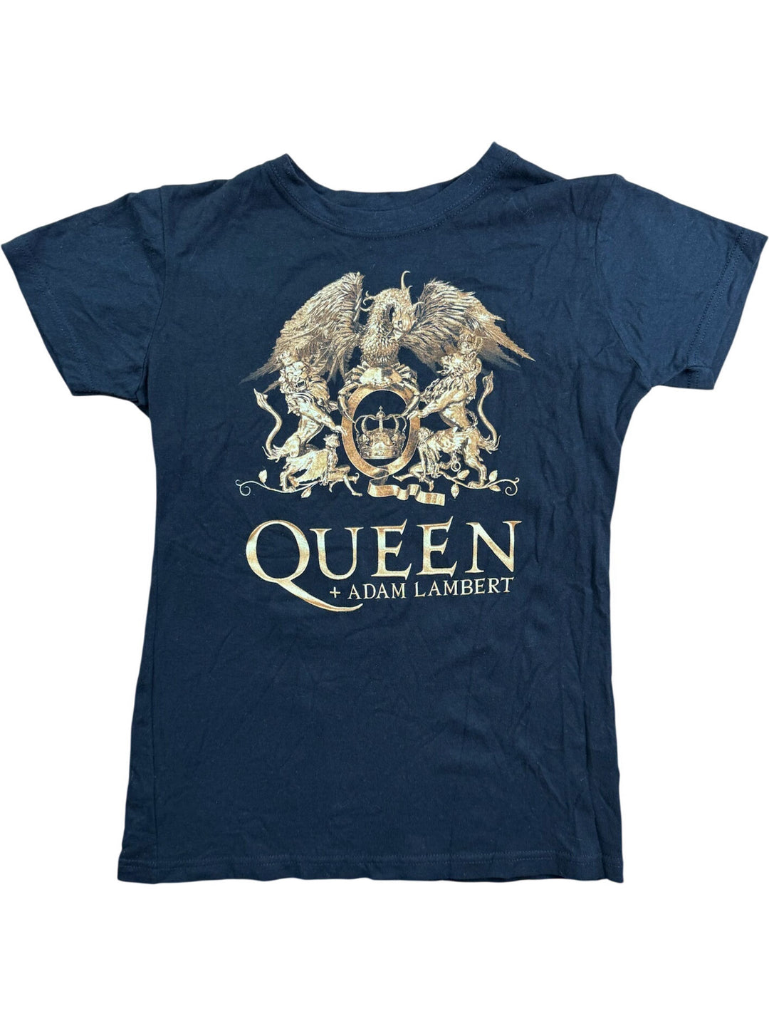 Queen + Adam Lambert Black T-Shirt - S