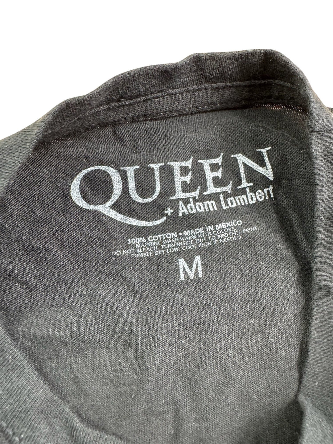 Queen + Adam Lambert Black T-Shirt - S