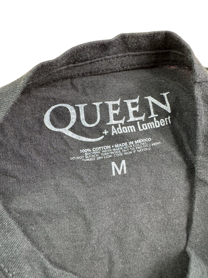 Queen + Adam Lambert Black T-Shirt - S