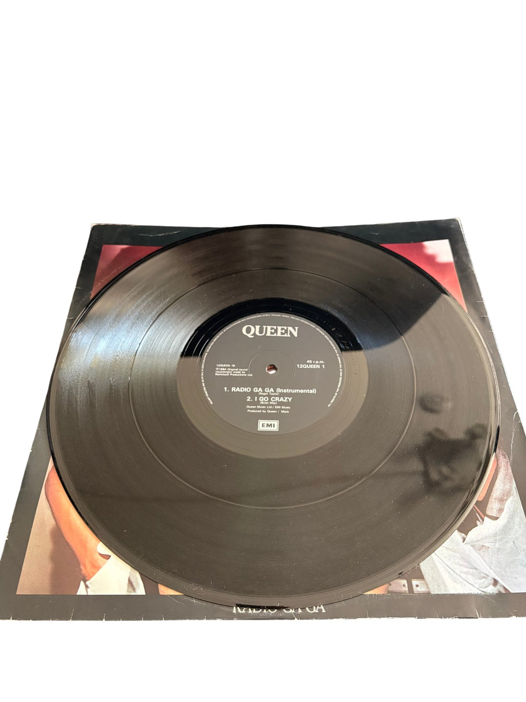 Queen Radio Ga Ga Vinyl Record - Good - Think Vintage ltd
